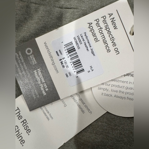 Women's Vuori Laurel Heather Joggers - Picture 5 of 6